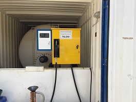 Mobiltartály, üzemanyagtöltő állomás